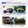 AQBB Rear Window Grip Handle Compatible with Jeep Wrangler JL
