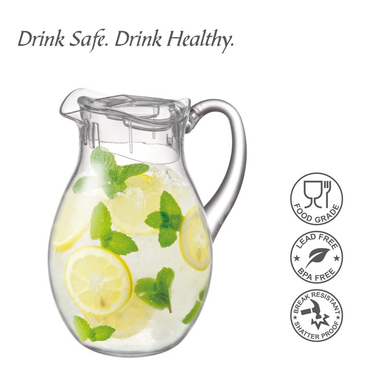 Amazing Abby - Bubbly - Plastic Pitcher (64 oz, 2