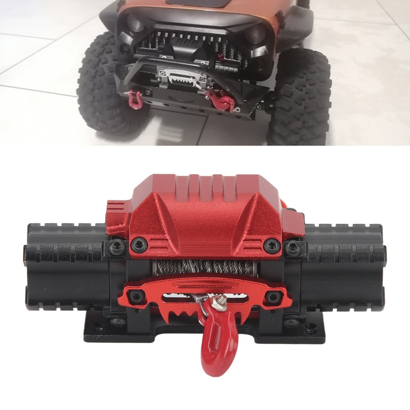 RC Car Winch Professional Aluminium Alloy High Simulation RC Car