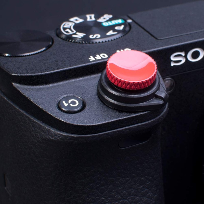 VKO Camera Soft Release Shutter Button Cap Compatible with Fuji