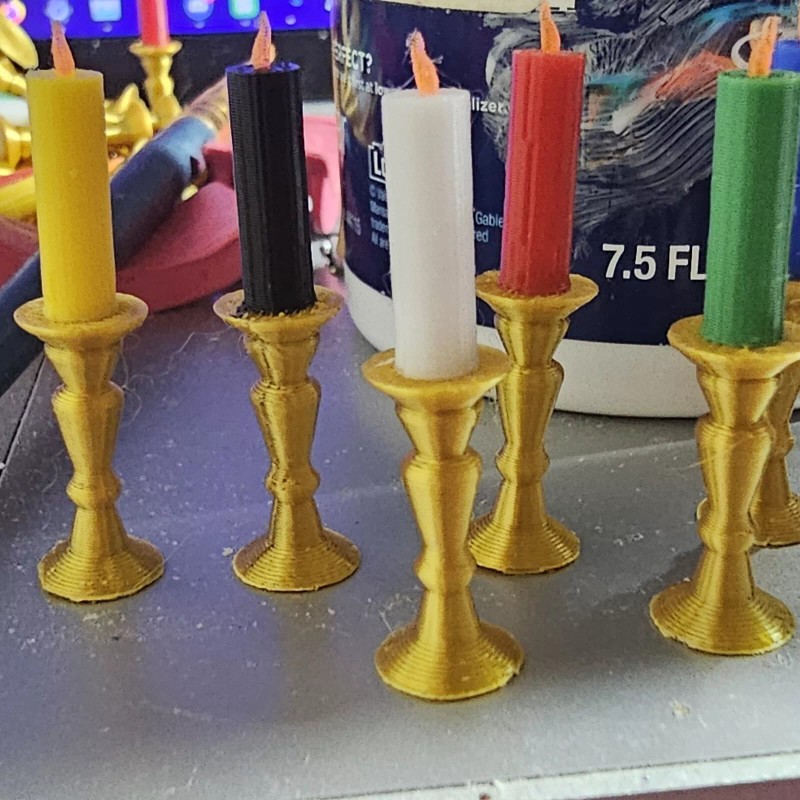 Power Rangers Lightning Collection Power Candle Set Of 7 Accessory