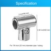 ODYSUNRAL Marine Boat Hand Rail Detachable Tee for 7/8 inch