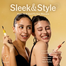 NARKA Hype Fit Hair Mascara – Flyaway Slick Stick & Taming wand with Dual-Brush Design for Precision Styling, Lightweight Non-Greasy Natural Hold, Easy-Wash Formula