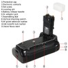 DSTE Pro IR Remote Control Multi-Function BG-E21 Battery Grip Compatible