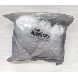 Large Stretchable Headphone Covers - White - Bag of 100 - fits Earmuff-Style Headphones