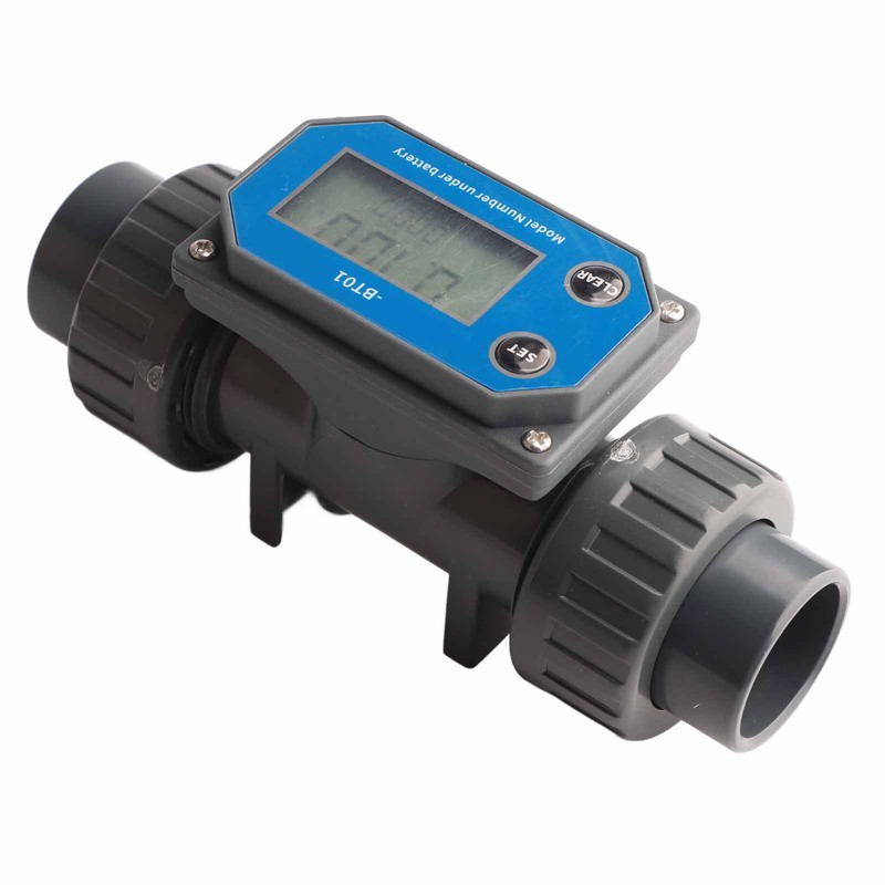 Digital Display Flowmeter High Accuracy Sensitive Response Water Flow Sensor