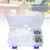 240pcs Expansion Anchors Nylon 304 Stainless Steel Screw Expansion Screw