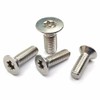 LOYELEY Car License Plate Anti-Theft Bolt Screws M6 License Frame