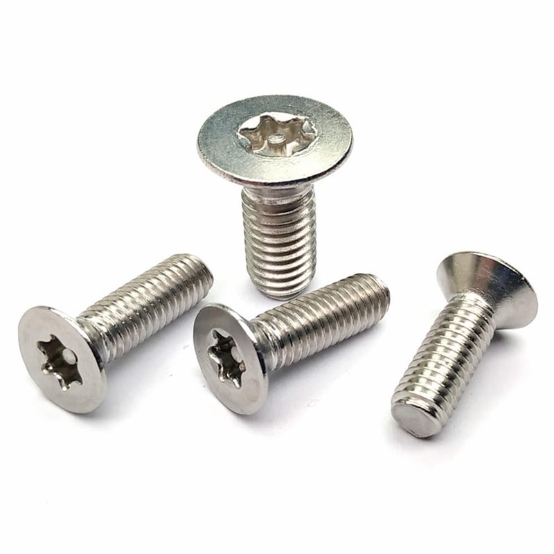LOYELEY Car License Plate Anti-Theft Bolt Screws M6 License Frame