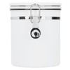 Stainless Steel Sealed Canister Coffee Flour Sugar Container Storage Jar