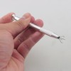 ZCZQC 4PCS Jewelry Reticle Grabber with Spade Tweezers Stainless Steel