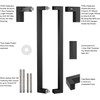 TOGU 12 inches R3825 SUS 304 Door Handle Solid Standoffs