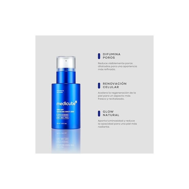 Medicube Zero One Day Exosome Shot 2000 Ampolla Facial Coreana