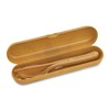 koziol Cutlery 3-Piece Klikk Natural Wood