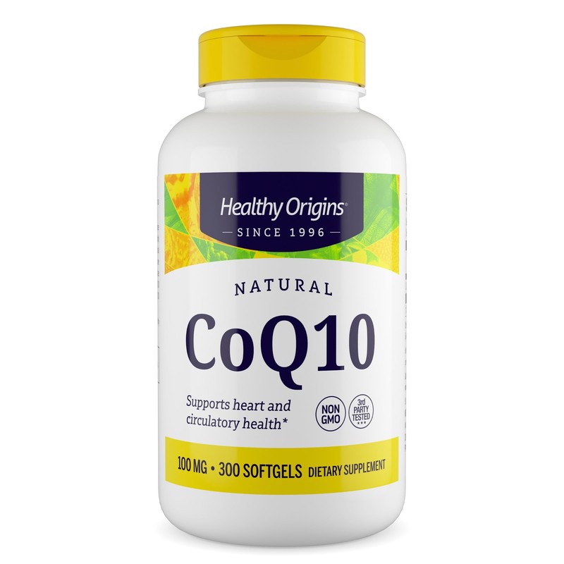 Healthy Origins kaneka COQ10 Gels, 100 Mg, 300 Count