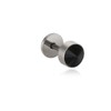 Single black round piercing OTEP22305TSS plating color / 싱글 블랙
