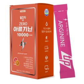 힐링티 아르기닌 부스터 10000 ZERO 12g x15포 당제로 타우린 비타민 자몽레몬맛 Healing Tea Arginine Booster 10000 ZERO 12g x15 Packs Sugar-Free Taurine Vitamin Grapefruit Lemon Flavor