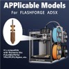 New Upgraded 0.4MM Hotend Kit for Flashforge AD5X Nozzle, All