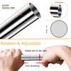 Sikaiqi Stretchable 304 Stainless Diamond Shaped Bathroom Bathtub Corner Shower