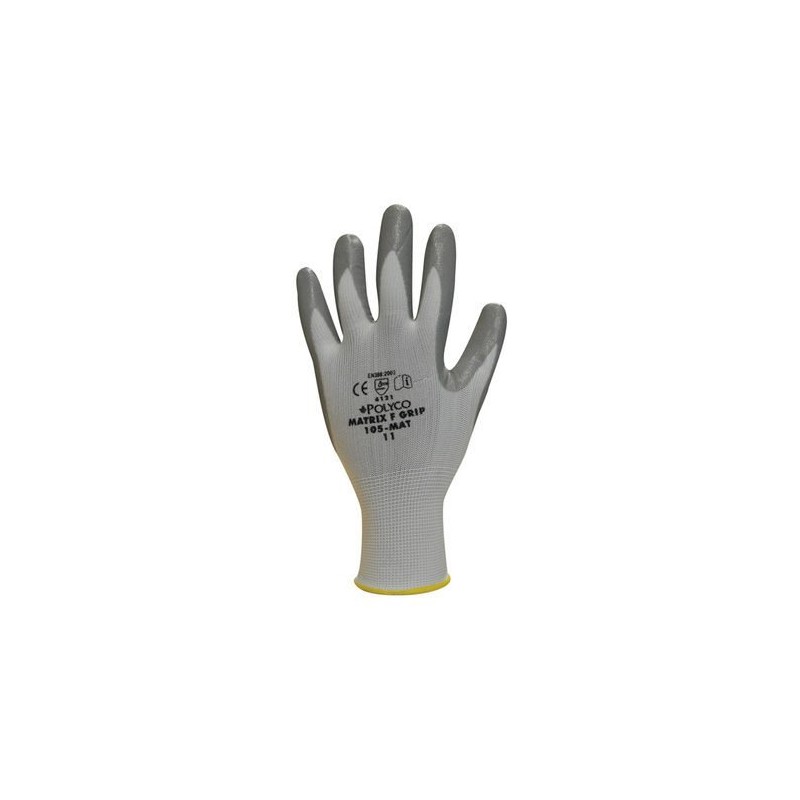 Polyco Matrix F Grip Gloves Size 09 (Pack of 12)