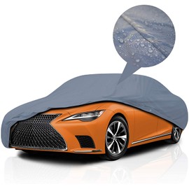 CARDIZ Supreme Full Car Cover – for Lexus ES350 2019-2021 Sedan 4-Door Semi Custom Fit Waterproof Full Coverage All Weather Dust Proof Windproof Indoor Outdoor Automobile