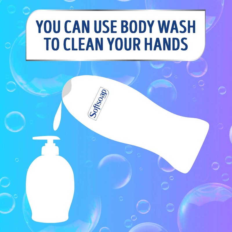 Softsoap Moisturizing Body Wash, Pomegranate and Mango - 20 fluid