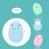 Bojueshaw Portable Mini Foam Paper Soap Sheet,3 Box Disposable Paper