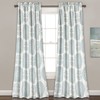 Lush Decor Seafoam Medallion Room-Darkening Window Curtain Set (84" x