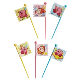 Kirby's Dream Land Lunch Box Picks 12 Pieces, Made in Japan