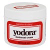 Yodora Deod Crema 2 Oz, Desodorante, No Irritante - 2