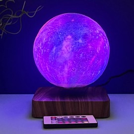 ENAPY Magnetic Levitating & Spinning Colorful Galaxy Night Lamp - A Creative Gift Item