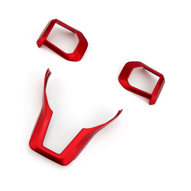JUIVEEL ABS Car Steering Wheel Frame Cover Steering Wheel Button