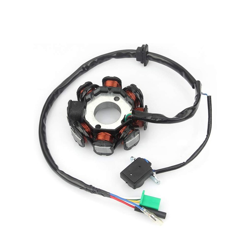 Chanoc 8 Poles Magneto Stator DC for GY6 150cc ATV