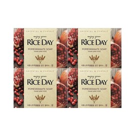 라이스데이 유 비누 100g 4입 /세안비누 Rice Day You Soap 100g 4pcs / Facial Soap