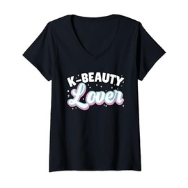 K-Beauty Skincare Oppa Korean Beauty South Korea V-Neck T-Shirt