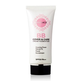 Hanamori BB Cover Care Cream Foundation 35ml / 하나모리 BB 커버 케어 크림 파운데이션 35ml