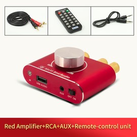 ERYUE 50W + 50W BT 5.1 Audio Power Amplifier Portable Sound Amplifier Speaker Amplifier for Car and Home