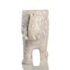 WC Handmade Elephant 2Inch Tall Mother with Baby Elephant Figurine