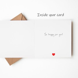 Maise & Rose Engagement Card | Congratulations On Your Engagement Card | Engagement Card For Friends | Engagement Card For Special Couple | P77