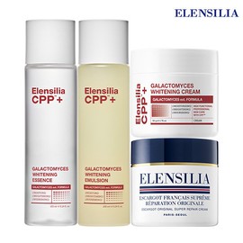 Elensilia [Elensilia] Super Snail Cream + CPP Galactomyces 3-Piece Set (Essence + Emulsion + Cream) / [엘렌실라]슈퍼달팽이크림+CPP갈락토미세스 3종(에센스+에멀전+크림)