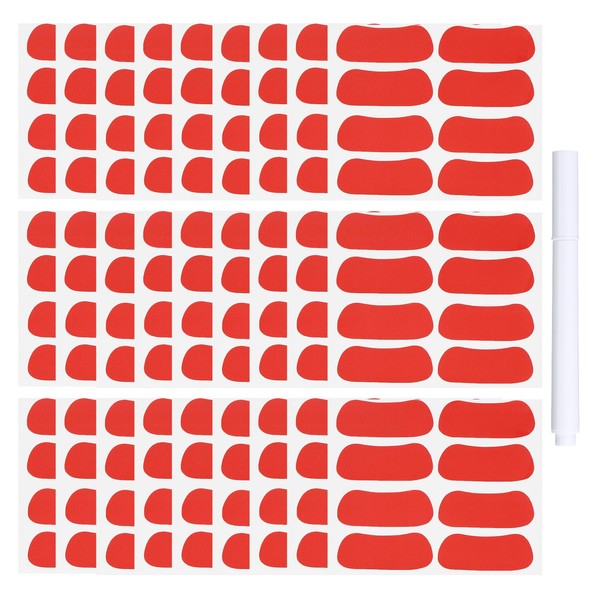 PATIKIL 112 Pairs Sports Eye Black Stickers, Under Eye Black