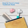 Mspan Toothbrush Head Cover Cap: Tooth Brush Travel Case Protector
