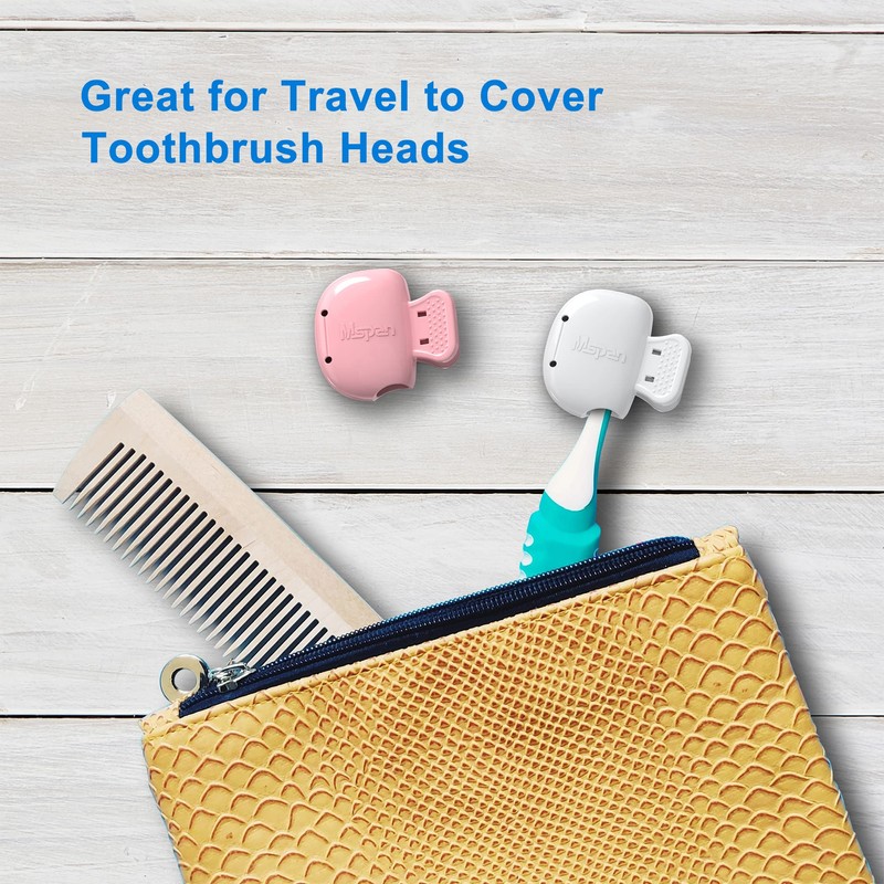 Mspan Toothbrush Head Cover Cap: Tooth Brush Travel Case Protector
