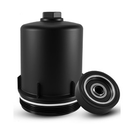 2011888 Engine Oil Filter Housing Fit for PACCAR MX13 Replace 2011888PE 1948922PE 1876740PE 1936324 1876740 1936324PE 1948922, Black