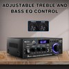 AK45Pro Stereo Receivers Amplifier Home Audio with Bluetooth 5.3, 400W,2.0