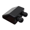Solar Cable Entry Gland, Waterproof Double Cable Entry Gland, ABS