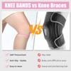 Foilswirl Silicone Patella Knee Band for Basketball Patella Tendon Support