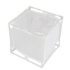 Insect Observation Cage PVC Mesh White Reusable Butterfly Habitat Breeding