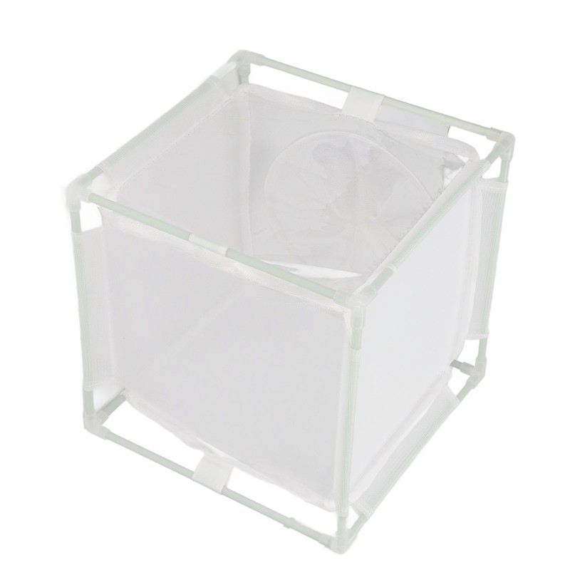 Insect Observation Cage PVC Mesh White Reusable Butterfly Habitat Breeding