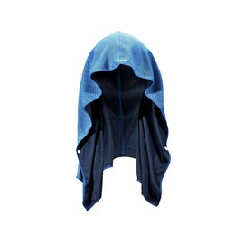 HUHUKEEP Cooling Towel Cooling Hood Towel Cooling Cool Towel Cooling Poncho Heatstroke Prevention Quick Dry Lightweight Water Absorption Cooling Towel (Sky Blue)